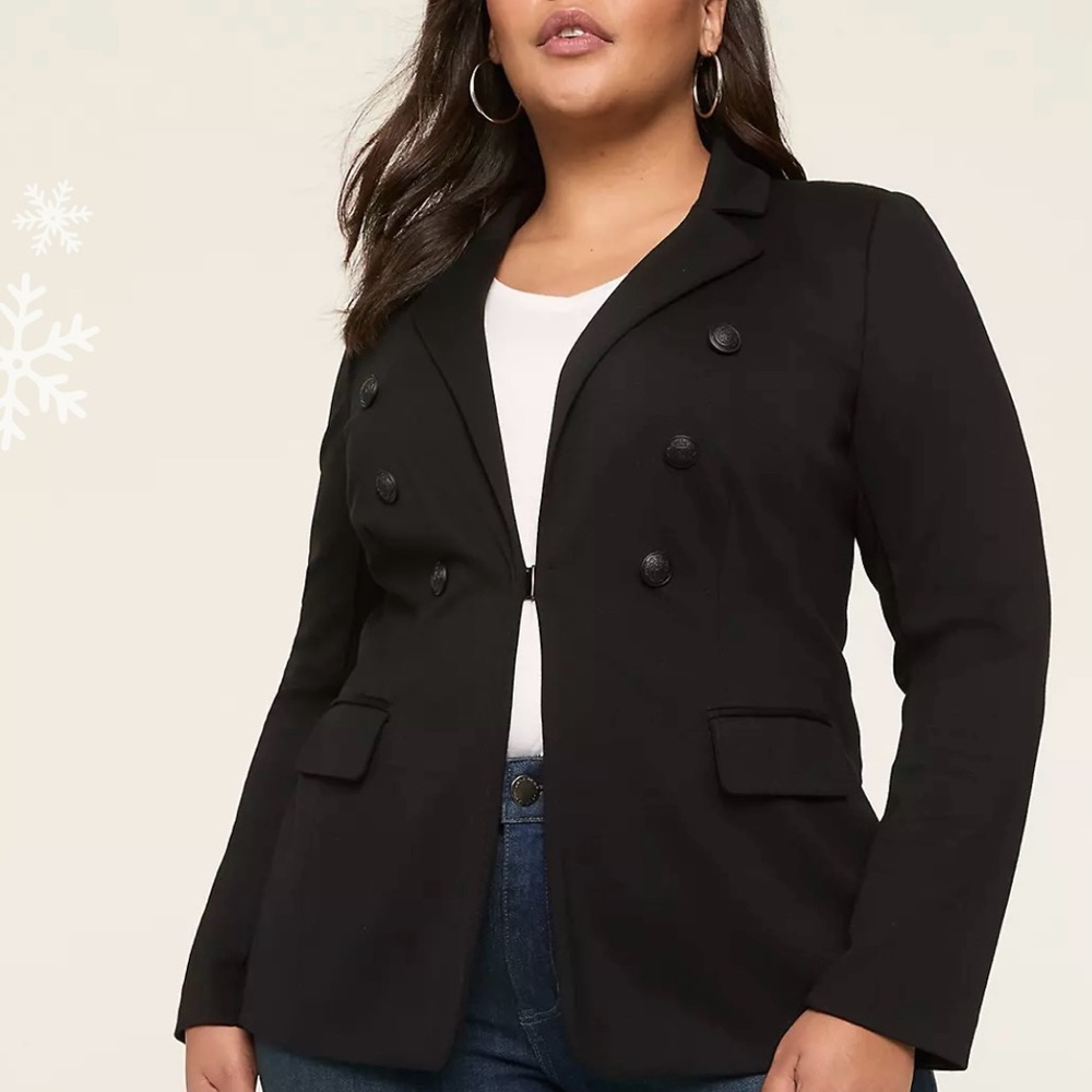 Lane Bryant Classic Black Blazer